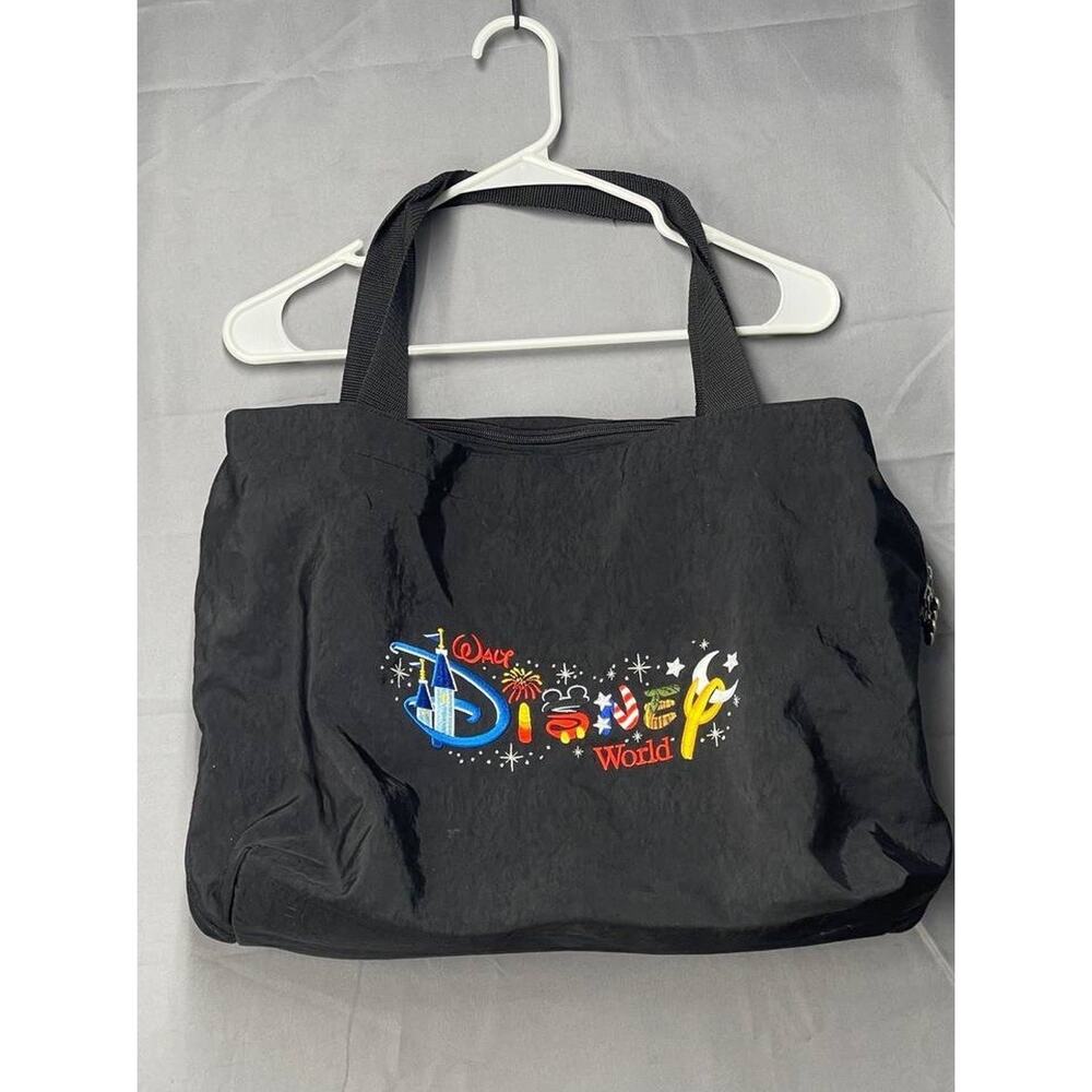 Walt Disney World Character Large‎ Tote Shoulder Bag Mickey Mouse, Black